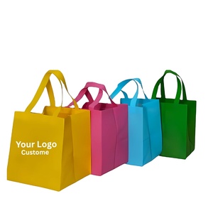 กระเป๋าใส่กล่องผ้านอนวูฟเวนขนาด26*22*21ซม. ใช้ซ้ำได้สำหรับงานสัมมนางานนิทรรศการและการสร้างแบรนด์ - Product Image 1