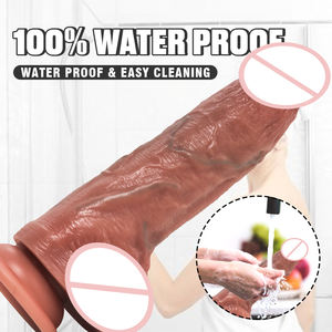 Varilla vibradora telescópica automática, consoladores de punto G manos libres, consolador femenino, vibrador, Juguetes sexuales, máquina de masturbadores para mujer - Product Image 2