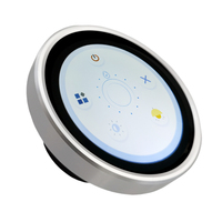 Wisecoco Smart Home Solution Pantalla LCD redonda de 2,1 pulgadas Interfaz UART Perilla de interruptor giratorio