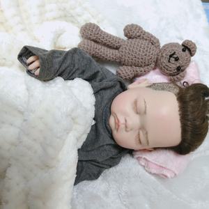 18 인치 Reborn 아기 인형 페인트 완료 신생아 장난감 실리콘 소프트 터치 현실적인 소장 예술 인형 <span class=keywords><strong>Chucky</strong></span> - Product Image 4