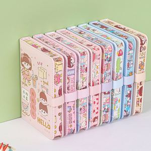 64k Soft Leather Handbook Cartoon Cute Student Diary Notebook Wholesale Notepad Handwritten Notebooks - Product Image 2