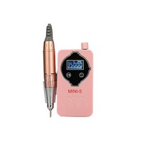 Machine à ongles portable rechargeable sans fil, lime à ongles électrique, perceuse à ongles pour le polissage de la surface des ongles, utilisation en salon et à domicile
