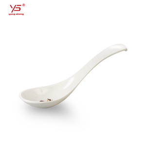 Luxury custom 100 melamine soup spoon,superior quality cheap spoon set,hard plastic spoon
