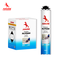 Adhésif en mousse de PU de qualité supérieure Juhuan pour le collage du béton, de la pierre et de la brique