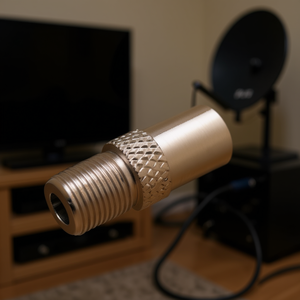 F Female <b>Adapter</b> 9.5 Mm Coax <b>Plug</b> For RF Connectors - Product Image 3