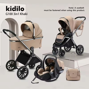 คาร์ซีทและระบบเดินทาง Kidilo 3-in-1 รุ่น G100+C สำหรับเด็กอายุ 0-3 ปี เหมาะสำหรับเด็กวัยเตาะแตะและการเดินทางแบบครอบครัว - Product Image 3