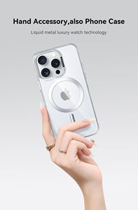 غطاء هاتف مغناطيسي شفاف مقاوم للصدمات PYNANA مقاوم للصدمات 16 Pro Max - Product Image 5