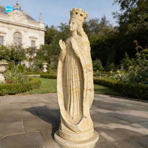 Estatua de Nuestra Señora de Knock, Hecha a Mano, de Tamaño Real, Tradicional, Religiosa, de Mármol, para Jardín y <span class=keywords><strong>Templo</strong></span> - Product Image 1
