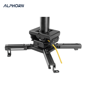 Support de plafond de projecteur télescopique personnalisé pour projecteur incliné avec hauteur réglable de 605 à 905mm - Product Image 3