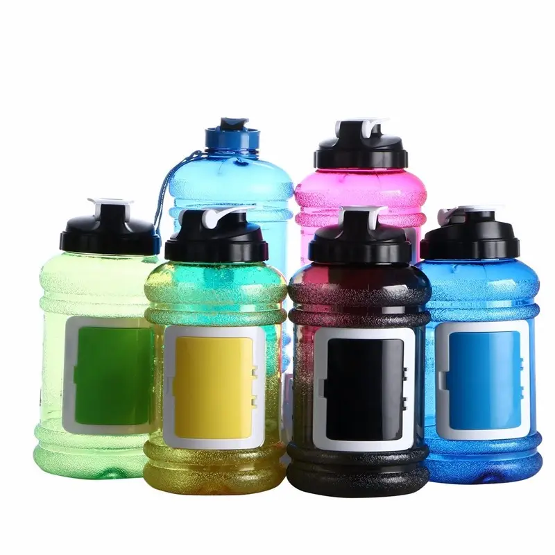 2023 Best Sell Hot Product Color Plastic BPA Free Custom Logo Wholesale Compartment Water Bottle with Storage