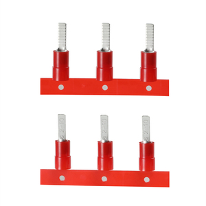 Borne à lame DBVN1.25-10 pré-isolée Cosse de câble d'enrouleur automatique Fil électrique en cuivre <span class=keywords><strong>Bornes</strong></span> de sertissage Chaîne - Product Image 1