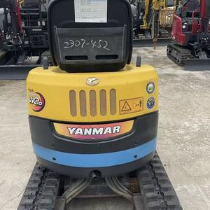 Mini-excavatrice hydraulique compacte d'occasion Yammar VIO10 d'origine japonaise, 1,2 tonne, pour travaux agricoles, aménagement paysager et construction. - Product Image 3