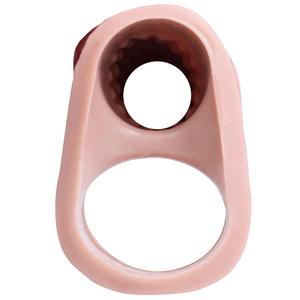 Dildo <span class=keywords><strong>de</strong></span> Silicona FAAK con Nudo Grande, Hueco, Reutilizable, Extensor <span class=keywords><strong>de</strong></span> Pene, Anillo para Pene, Juguetes Sexuales para Hombres - Product Image 4