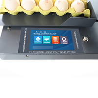 Imprimante à jet d'encre portable pour œufs avec cartouche d'encre de qualité alimentaire, impression de date/logo/texte pour les fermes d'œufs de poulet, les supermarchés