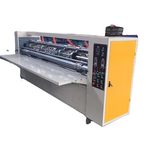 Carton box slitting creasing machines Corrugated cardboard thin blade slitter scorer machine for carton machinery manufacture