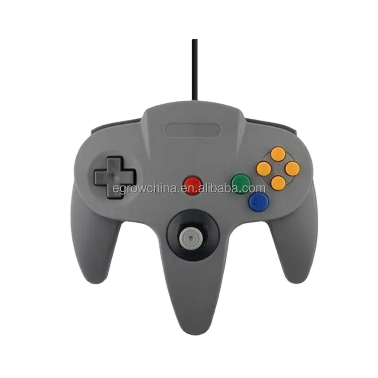 Высокое качество N64 игровой контроллер проводной геймпад для N64 игровой контроллер