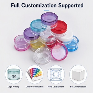 <span class=keywords><strong>Pot</strong></span> en plastique cosmétique 2g 3g 5g, emballage cosmétique en plastique, <span class=keywords><strong>pot</strong></span> pour échantillon de poudre, récipient pour concentré - Product Image 1