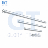 Truss professionnel en aluminium F31 léger à tube unique pour suspension d'éclairage, cadre de signalisation et présentoir de vente au détail