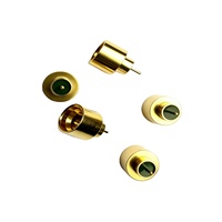 Conector de paso RF hermético de vidrio a metal SMP(M)-JD102-L con temperatura de operación de -55 a +165 °C, paquete a granel