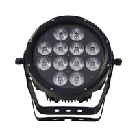 Projecteur PAR LED sur batterie sans fil DMX, 12*18W, étanche pour extérieur, éclairage de scène LED