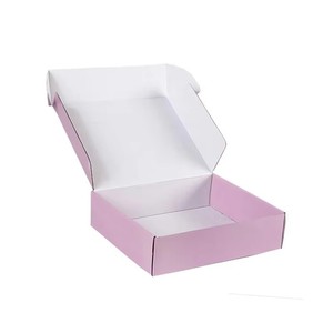 전문 골판지 검정 엠보싱 티셔츠 드레스 접이식 포장 로고 우선 우편함 우편물 인쇄 상자 - Product Image 5