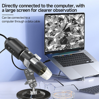 Dearsee Skin Hair Beauty Magnifier 1600X Wireless WiFi Digital Microscope for iPhone Android