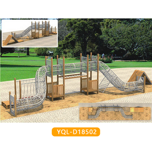 ชุดเชือกสำหรับปรับแต่ง,เครื่องเล่นสำหรับสวนสนุกสะพานสนามเด็กเล่นไม้ - Product Image 5