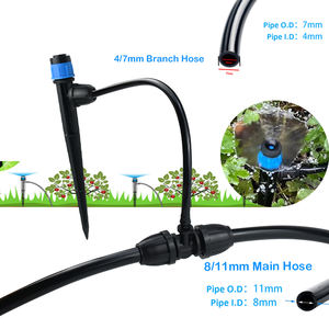 Kit d'irrigation goutte à goutte automatique 10m bricolage avec 10 buses et <span class=keywords><strong>tuyau</strong></span> d'<span class=keywords><strong>arrosage</strong></span> micro buse réglable et <span class=keywords><strong>tuyau</strong></span> inclus - Product Image 4