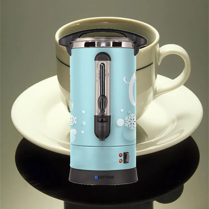 Jiehybao — préparation de café électrique à café, chaudière à café en acier inoxydable coloré à Double couche, percolateur multi-couleurs