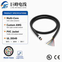 Câble 26AWG UL20549TPU à longue durée de vie, câble de signalisation pour automatisation, blindé en option, haute fréquence, anti-interférence, câble de commande