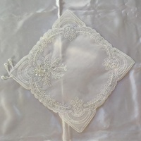 Applique en dentelle florale perlée de style européen, broderie DIY de strass et perles pour robe de mariée, chapeau, vêtement, écologique