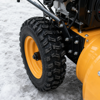 Souffleuse à neige thermique professionnelle automotrice avec démarrage électrique pour les travaux d'hiver sur les propriétés