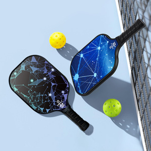 Ensemble de raquettes de pickleball Heli Usa en fibre de carbone T700 avec sac et balles, équipement d'entraînement - Product Image 4