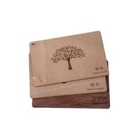 Carte NFC en bois écologique personnalisée, imprimée, 13,56 MHz, NTAG213, carte RFID programmable intelligente pour le réseautage professionnel numérique