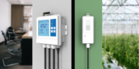 Contrôleur de CO2 pour contrôler la vanne à gaz et le ventilateur pour serre, contrôleur de dioxyde de carbone
