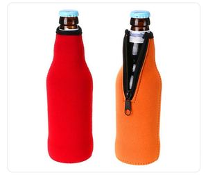 Fundas Enfriadoras para Botellas de Cerveza de 12 oz para Fiestas, Aislantes de Neopreno Plegables, Funda Aislante para Botellas de Cerveza con Cierre - Product Image 5