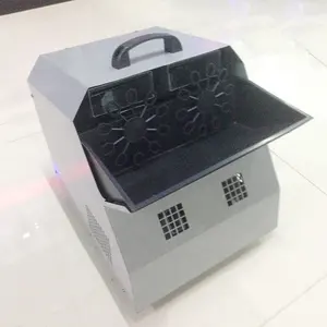 Máquina de burbujas grandes de doble rueda de 300w, mando a distancia inalámbrico dmx512 para fiesta de boda, dj, discoteca, bar, club nocturno, eventos de escenario, efectos especiales