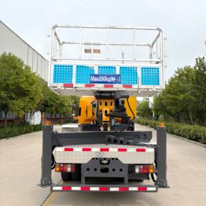 מוצר חדש בגובה רב מבצע משאית isuzu 34 מ 'משאית רכוב טלסקופי בום משאית - Product Image 5