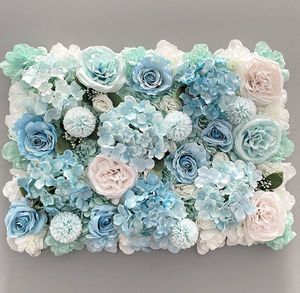 Yunnan, simulation de fond de mariage, fleurs artificielles, décoration de magasin, panneau mural de fleurs - Product Image 2