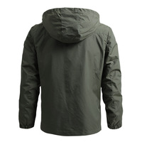 Veste parka personnalisée manteau chaud à capuche pour homme veste d'hiver coupe-vent imperméable veste pour homme grande taille