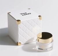 Coffret cadeau de soins de la peau de luxe imprimé personnalisé rigide en miroir avec manipulation du gaufrage pour le calendrier de l'avent PR Christmas Beauty