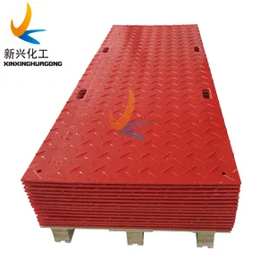 Factory 4x8 HDPE Ground Protection Mat Wholesale HDPE Ground Protection Sheet Hdpe Roadway Sheet