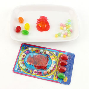 حلالا 3 في 1 لعبة لعب جراد البحر حلوى غدد طرية + فول جيلي + حلوى لؤلؤ صلبة ملونة - Product Image 3