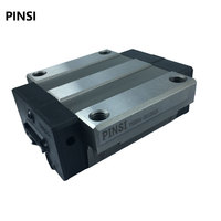 Bloc de guidage linéaire PMI HGW35CC en acier, type compact, pour équipement d'automatisation de routeur CNC