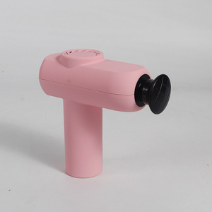Massage Gun Pink 12 Speed Levels Brushless Motor USB Rechargeable 5 Massage Heads Portable Muscle Relaxation - Product Image 1