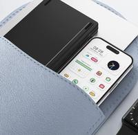 Teclado Plegable con Logotipo, Teclado Bluetooth para Celular, Ligero, Plegable, Teclado Bluetooth para Teléfono Celular Ligero y Plegable