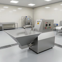 Helper Nieuwe Commerciële Vleesemulgator Machine 4000kg/u Capaciteit 55kW Vermogen Hoge Efficiëntie voor Vleesverwerking en Nat Huisdierenvoer