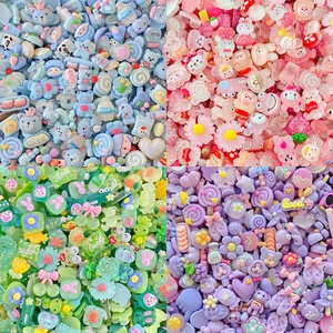 Wholesale Assorted Resin Miniature Charm Accessories for DIY Jewelry Hair <b>Clip</b> Making Mixed Flatback Crafts Food Decorations - Product Image 1