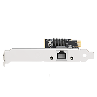 Carte réseau PCI-E Gigabit PXE Realtek RTL8125B avec contrôleur 2.5G, port RJ45 unique, adaptateur Ethernet filaire PCI Express
