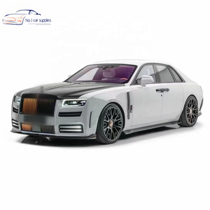 Per Rolls Royce fantasma aggiornato allo stile IV <span class=keywords><strong>M</strong></span> kit carrozzeria in fibra di carbonio a secco paraurti anteriore fari a LED tubo di scarico posteriore - Product Image 3